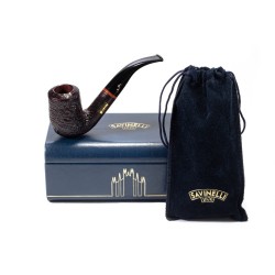 Pipa Savinelli Collection 2008 Sabbiata Bent Billiard