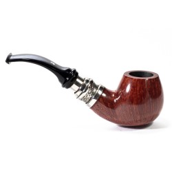 Briar Pipe Ser Jacopo L1-C Pulchra Bent Apple