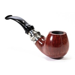 Briar Pipe Ser Jacopo L1-C Pulchra Bent Apple