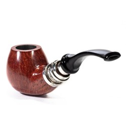 Briar Pipe Ser Jacopo L1-C Pulchra Bent Apple
