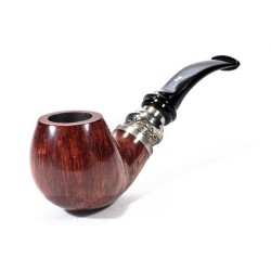 Briar Pipe Ser Jacopo L1-C Pulchra Bent Apple