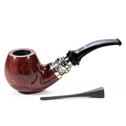 Briar Pipe Ser Jacopo L1-C Pulchra Bent Apple