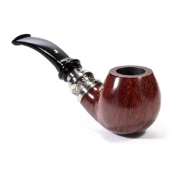 Briar Pipe Ser Jacopo L1-C Pulchra Bent Apple