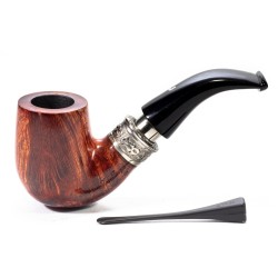 Briar Pipe Ser Jacopo L1-C Delecta Bent Billiard