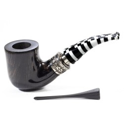 Briar Pipe Ser Jacopo Smooth L-D Bent Pot