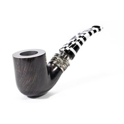 Briar Pipe Ser Jacopo Smooth L-D Bent Pot