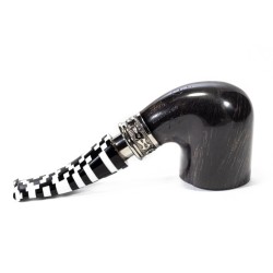 Briar Pipe Ser Jacopo Smooth L-D Bent Pot