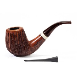 Pipa Amorelli Penna di San Michele Bent Billiard