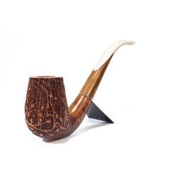 Briar Pipe Amorelli Penna Di San Michele Bent