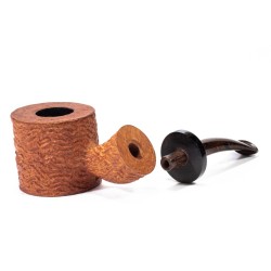 Briar Pipe Gigliucci Rusticated Poker