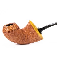Briar Pipe Gigliucci Rusticated Bulldog