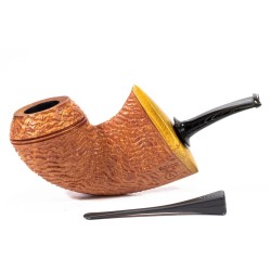 Briar Pipe Gigliucci Rusticated Bulldog