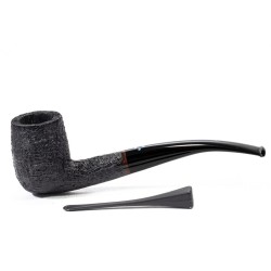 Briar Pipe Sasieni 4 Dot Ruff Root Sand. Bent Billiard