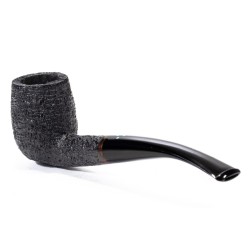 Briar Pipe Sasieni 4 Dot Ruff Root Sand. Bent Billiard