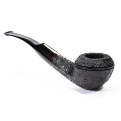 Briar Pipe Sasieni 4 Dot Ruff Root Sand. Bent Rhodesian