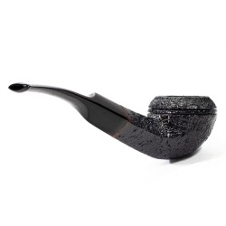 Pipa Sasieni 4 Dot Ruff Root Sabbiata Bent Rhodesian