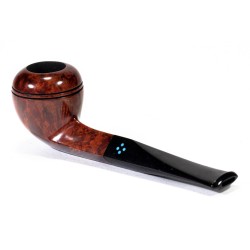 Briar Pipe Sasieni 4 Dot Walnut Smooth Bulldog