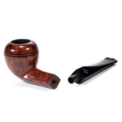 Briar Pipe Sasieni 4 Dot Walnut Smooth Bulldog
