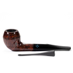 Pipa Sasieni 4 Dot Walnut Liscia Bulldog