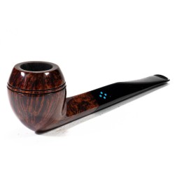 Briar Pipe Sasieni 4 Dot Walnut Smooth Bulldog
