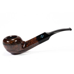 Pipe Sasieni 4 Dot Walnut Smooth Bent Rhodesian