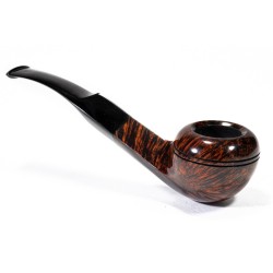 Pipe Sasieni 4 Dot Walnut Smooth Bent Rhodesian