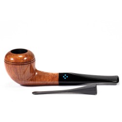 Briar Pipe Sasieni 4 Dot Natural Smooth Bulldog