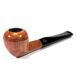 Briar Pipe Sasieni 4 Dot Natural Smooth Bulldog