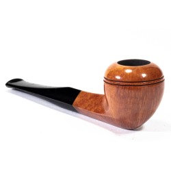 Pipa in Radica Sasieni 4 Dot Natural Liscia Bulldog