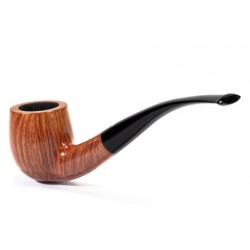 Pipa in Radica Sasieni 4 Dot Natural Liscia Bent