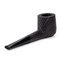 Bog Oak Pipe Radice Sandblasted Pot