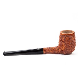 Briar Pipe Radice Rind Rusticated Billiard