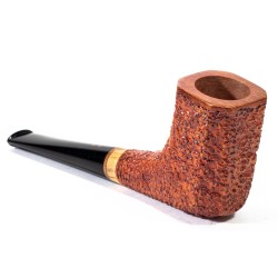 Pipa in Radica Radice Rind Rusticata Horn