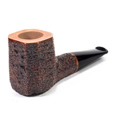 Pipa in Radica Radice Rind Rusticata Billiard