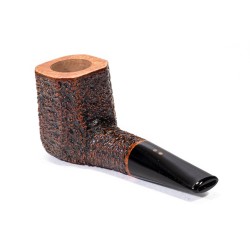 Briar Pipe Radice Rind Rusticated Billiard