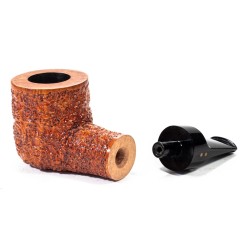 Pipa in Radica Radice Rind Rusticata Pot