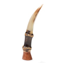 Pigino in Radica Bamboo e Corno per Pipa