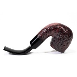 Pipe Savinelli Punto Oro Gold Sandblasted Bent Billiard
