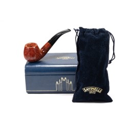 Pipe Savinelli Punto Oro Gold Smooth Bent Brandy