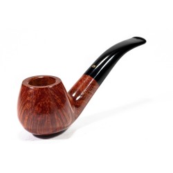 Pipe Savinelli Punto Oro Gold Smooth Bent Brandy