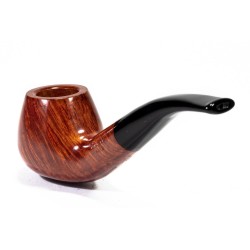 Pipe Savinelli Punto Oro Gold Smooth Bent Brandy