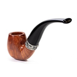 Pipa Savinelli Christmas Liscia 613 Bent Billiard