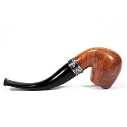 Pipe Savinelli Christmas Smooth 613 Bent Billiard