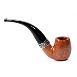 Pipa Savinelli Christmas Liscia 613 Bent Billiard