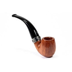 Pipe Savinelli Christmas Smooth 613 Bent Billiard