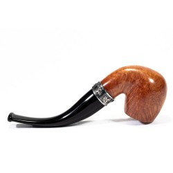 Pipa Savinelli Christmas Liscia 613 Bent Billiard