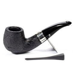 Pipa Peterson 160th Anniversary Sabbiata Bent Billiard