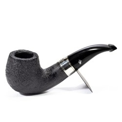 Pipa Peterson 160th Anniversary Sabbiata Bent Billiard