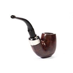 Briar Pipe Lubinski Opus Horn Smooth Bent Billiard