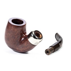 Pipa in Radica Lubinski Opus Horn Liscia Bent Billiard